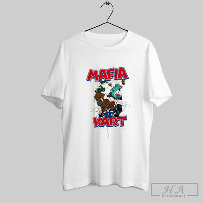 Mafia Kart Buffalo Bills Cartoon Tee Classic Apparel