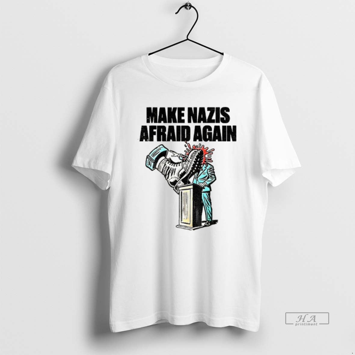 Make Nazis Afraid Again Tank Top Modern Collection