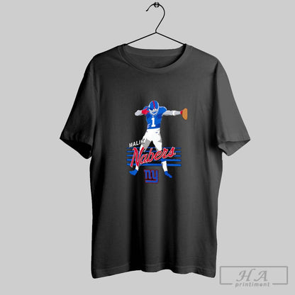 Malik Nabers 1 New York Giants Football Player Crosswalk Hoodie