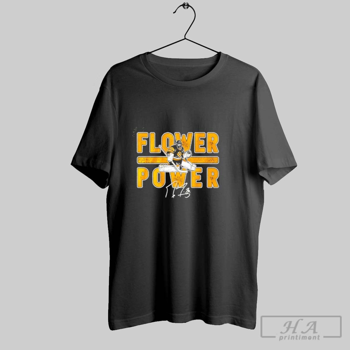 Marc Andre Fleury Flower Power Pittsburgh Penguins Signature Shirts
