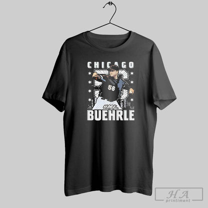 Mark Buehrle Chicago White Sox City Skyline Gritty Tank Top Retro