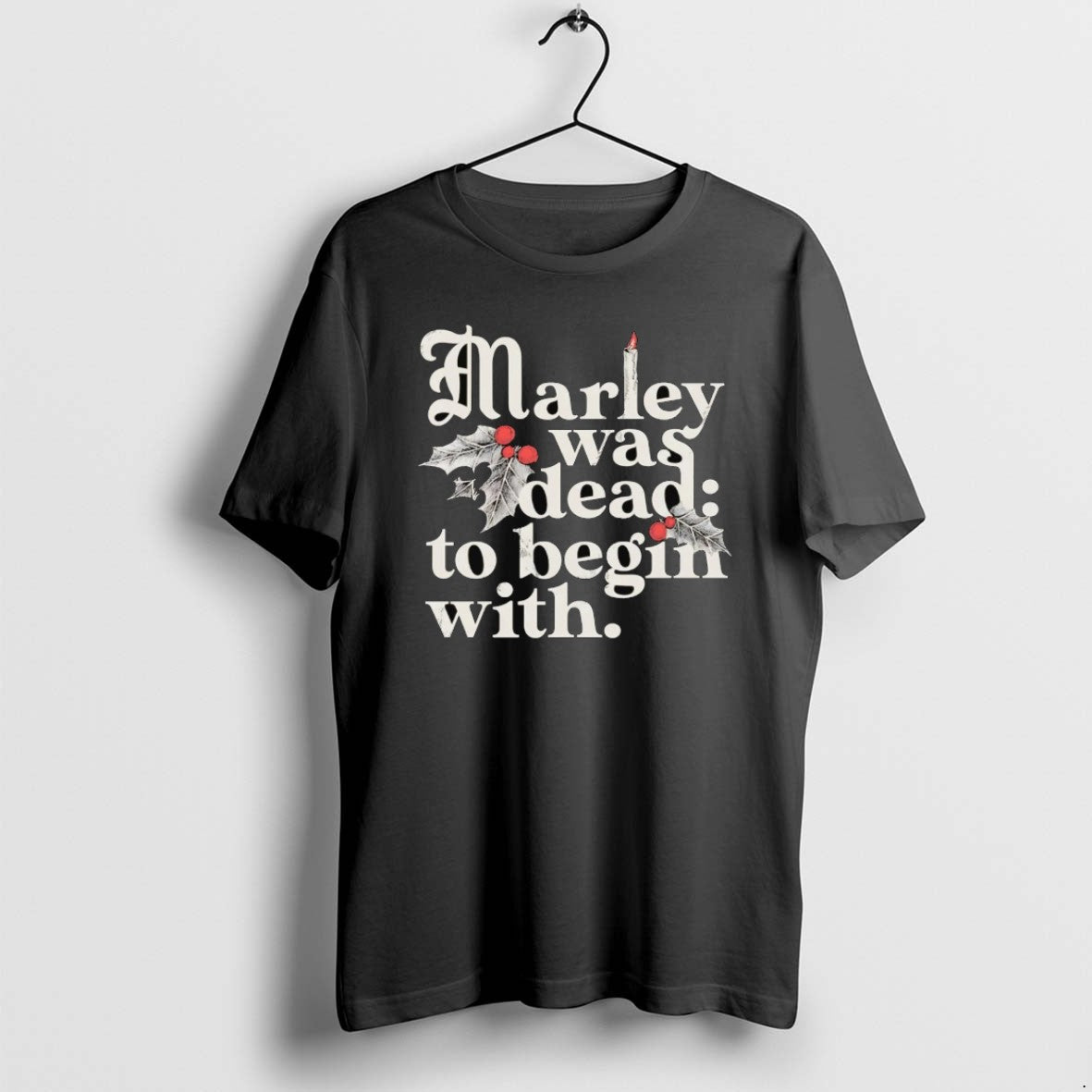 Marley Was Dead To Begin Tank Top Vintage Fashion