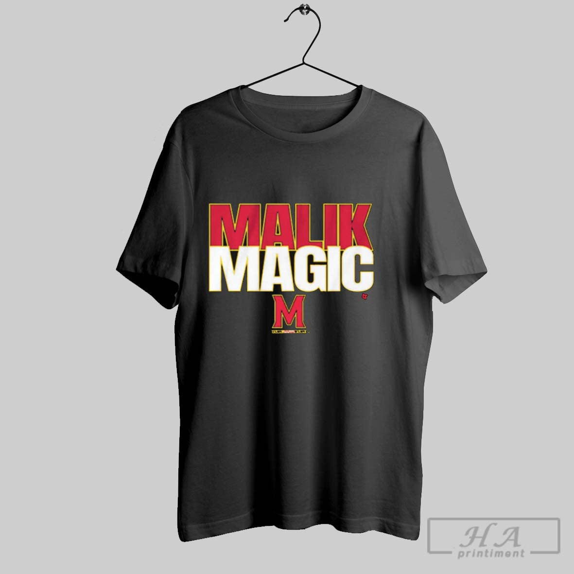 Maryland Terrapins Football Ncaa Malik Washington Magic Hoodie