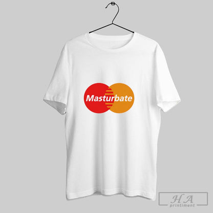 Masterbate Mastercard Parody Hoodie Designer Apparel