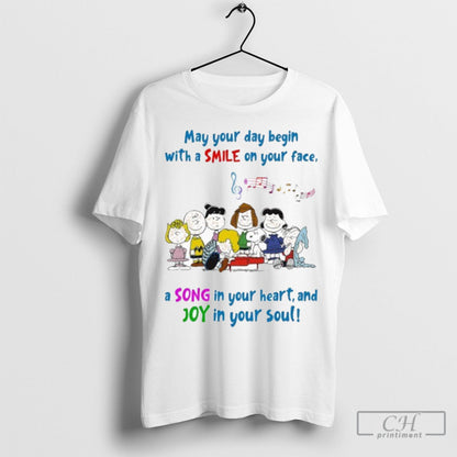 May Your Day Begin Smile Your Face Song Your Long Sleeve Designer