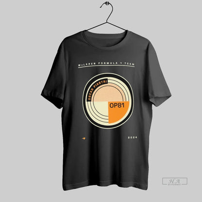 Mclaren Formula 1 Team Oscar Piastri Circular Tee Exclusive Apparel