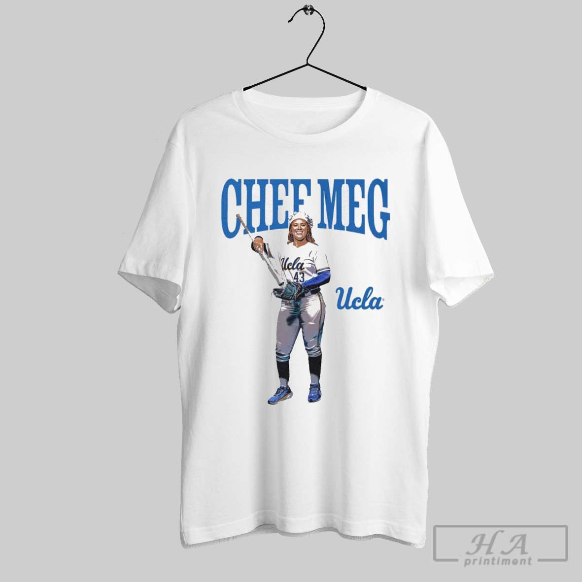 Megan Grant Chef Meg Illustrated Ucla Bruins Baseball 2025 Ncaa Big