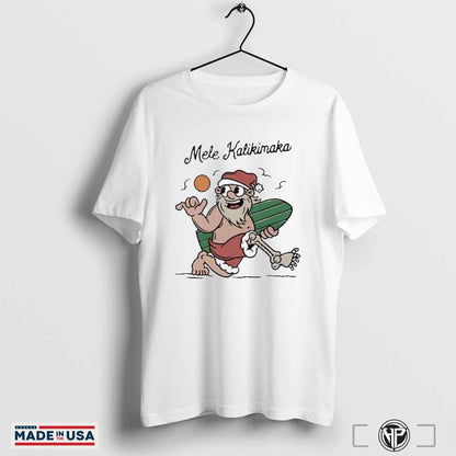 Mele Kalikimaka Santa Kookslams Shirts TShirt Elegant Gift