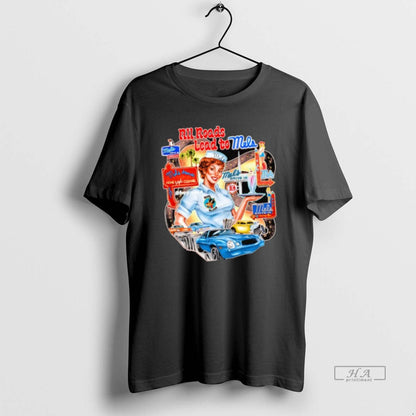 Mels Drive All Roads Lead To Mels Mels 41 Balboa Bar TShirt Stylish