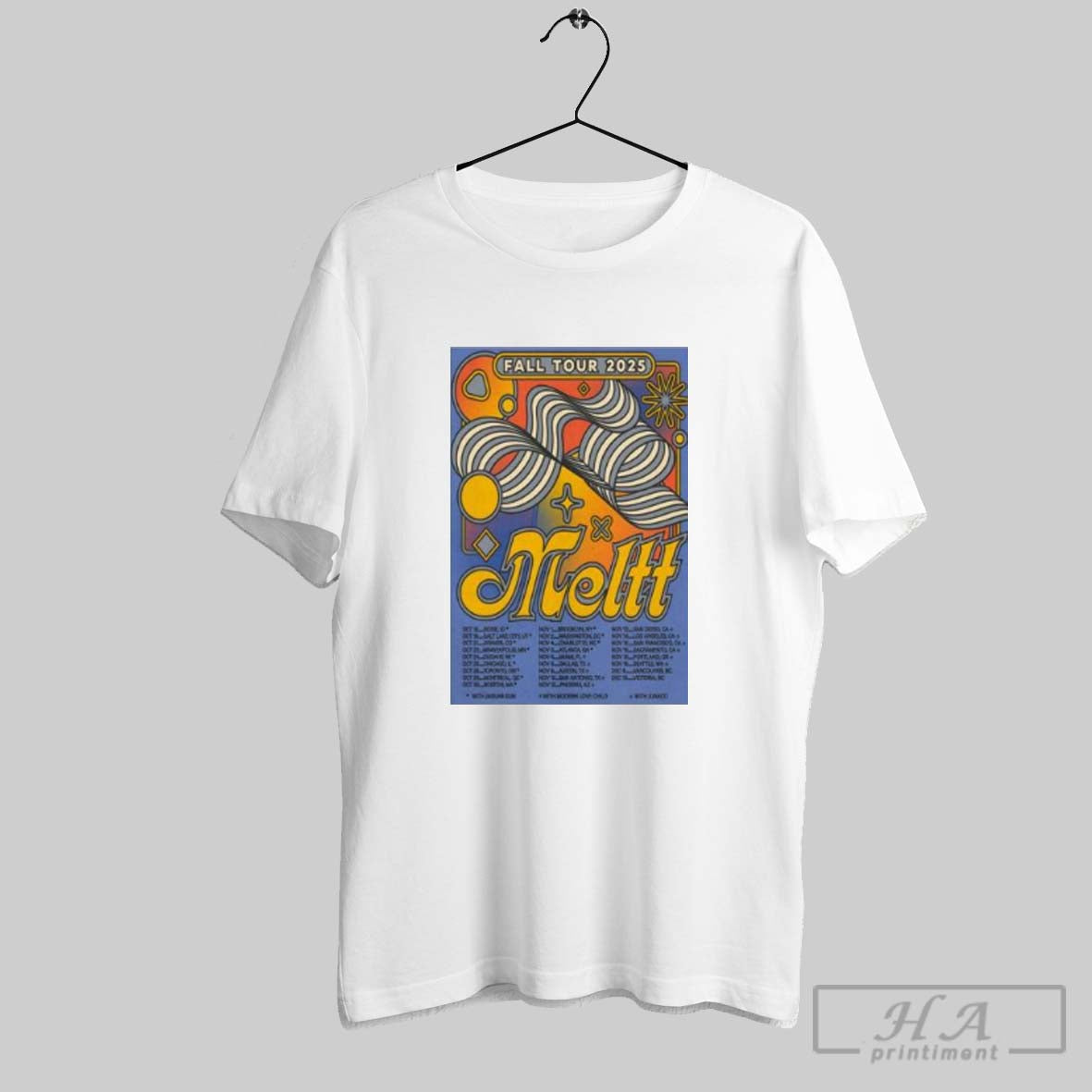 Meltt Fall 2025 Tour Tee Trendy Style
