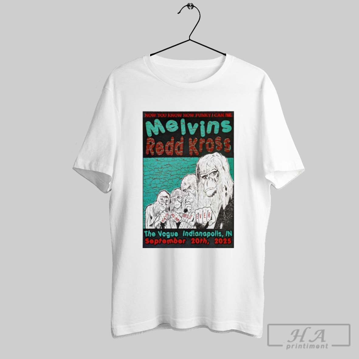 Melvins And Redd Kross September 20 2025 Vogue Indianapolis Tee