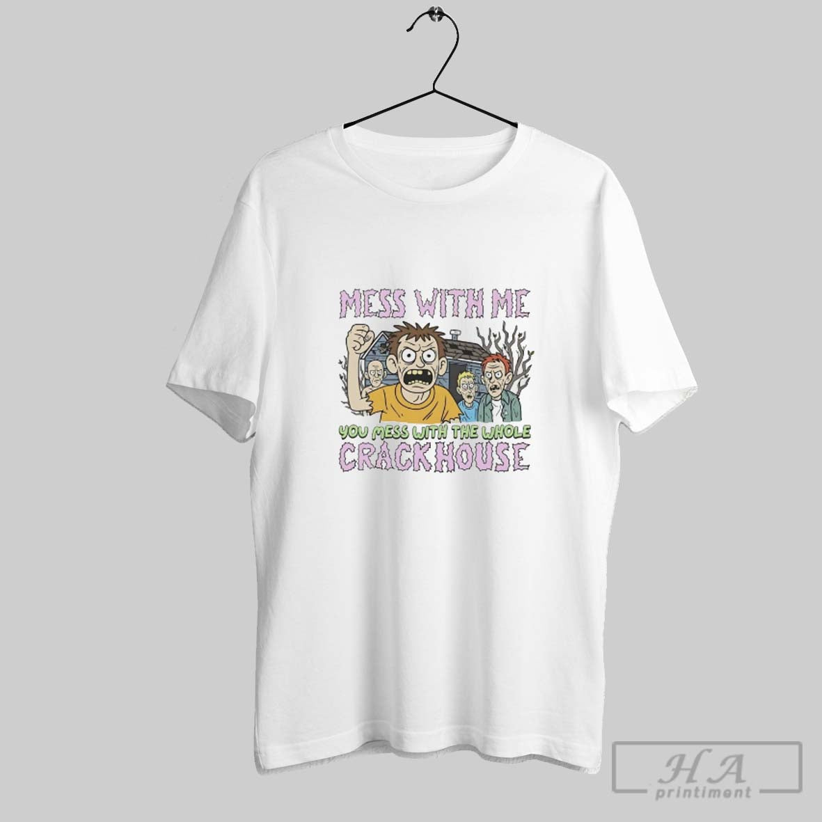 Mess Me You Mess Whole Crackhouse Tank Top Modern Apparel