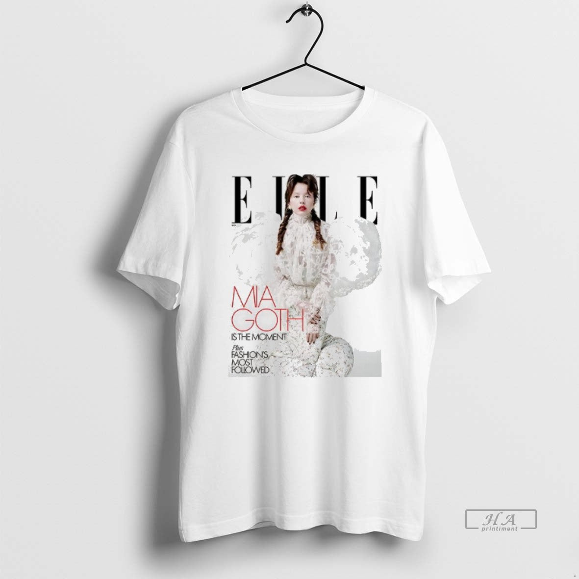 Mia Goth Elle Usa Is Moment TShirt Stylish Collection