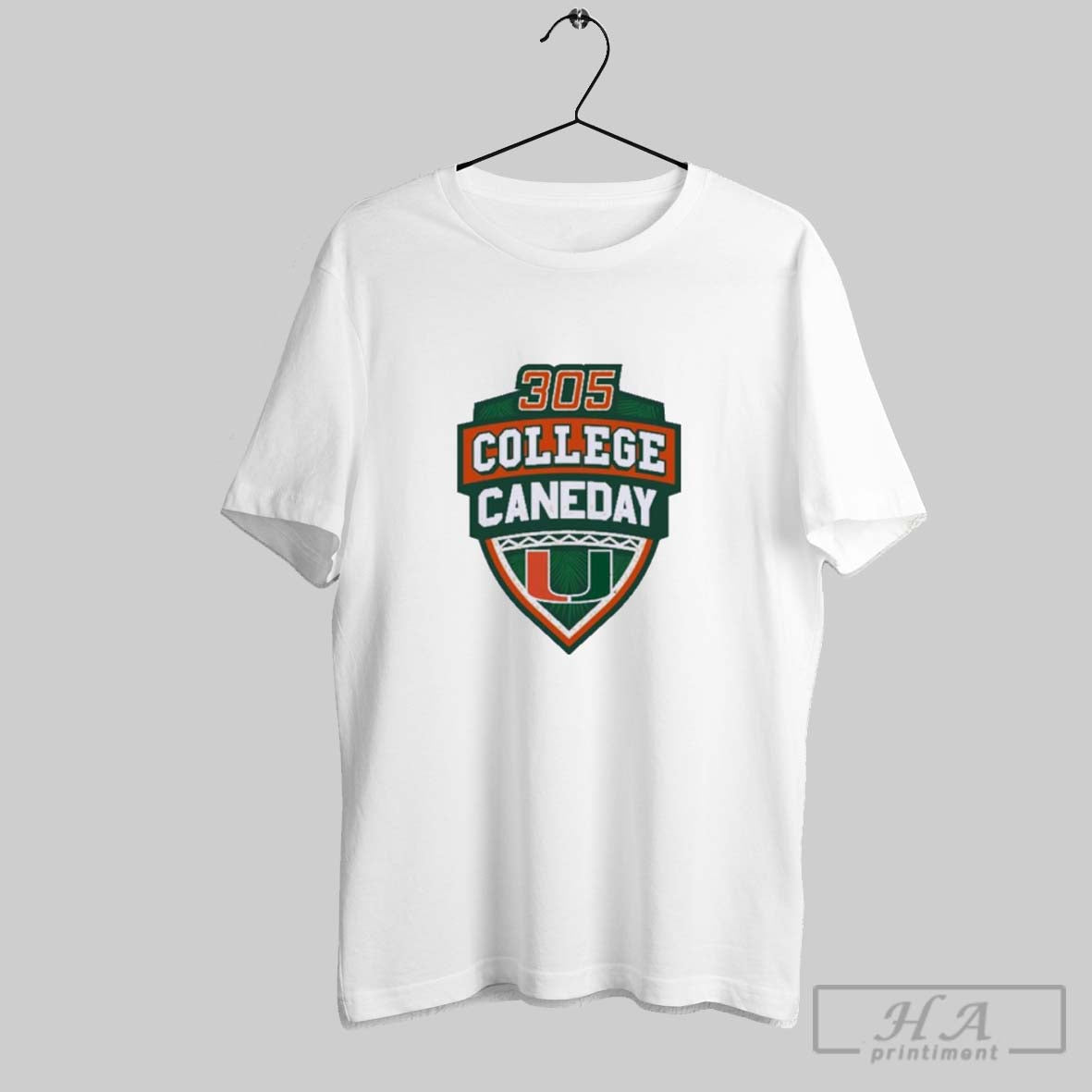 Miami Hurricanes 305 College Caneday Shirt Trendy Look