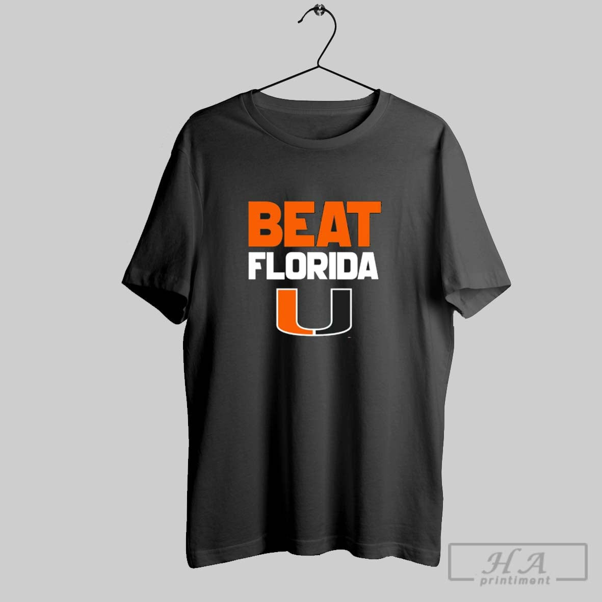Miami Hurricanes Beat Florida 2025 Rivalry TShirt Stylish Art