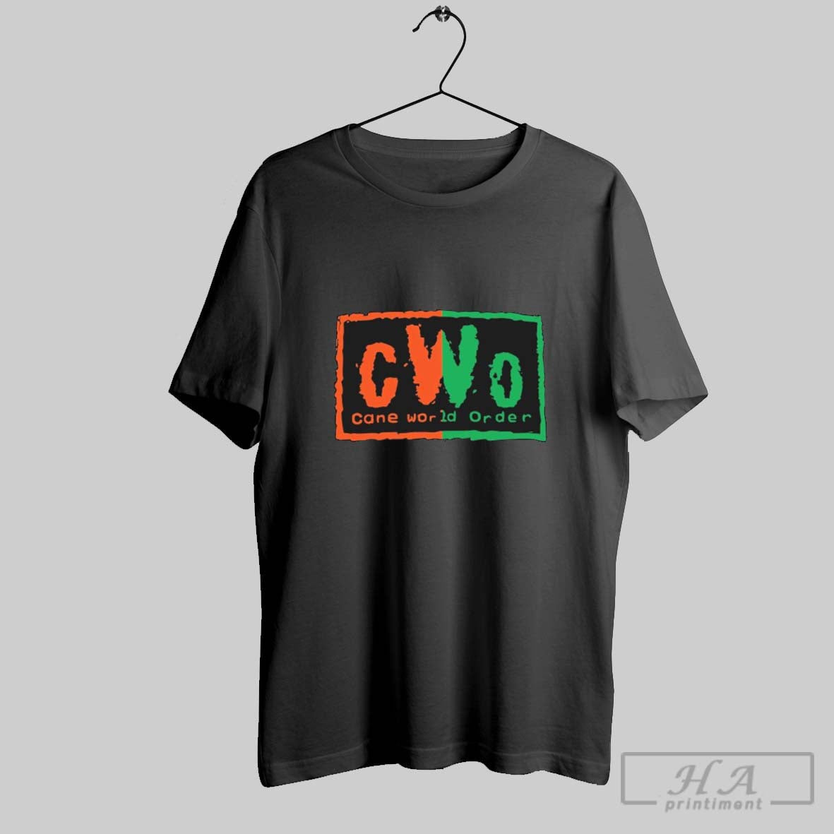 Miami Hurricanes Cwo Cane World Order Tank Top Designer Fashion