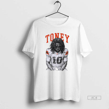 Miami Hurricanes Gabos Malachi Toney TShirt Classic Design
