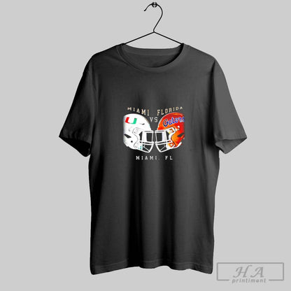Miami Hurricanes Vs Florida Gators Battle Florida Head To Head Shirt