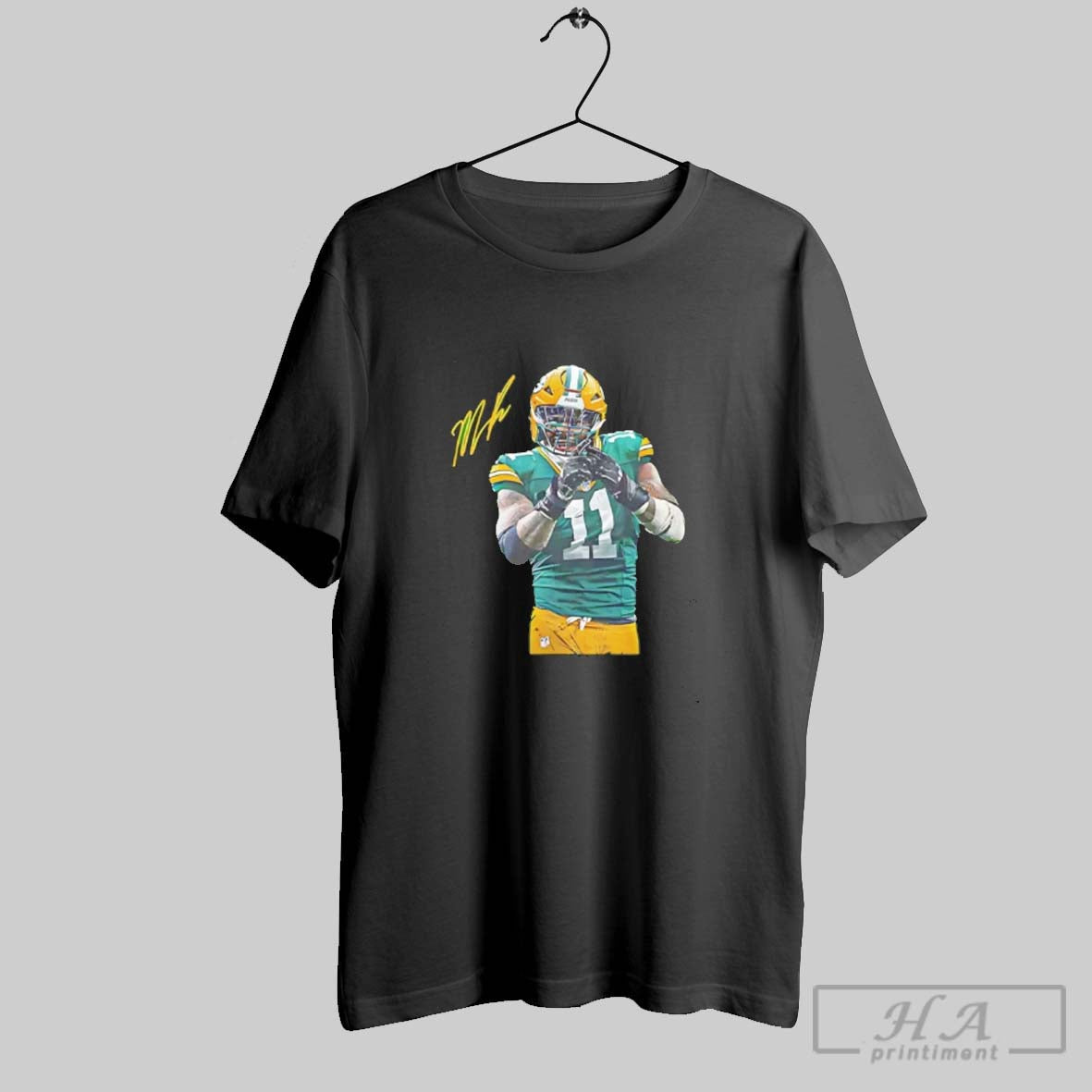 Micah Fucking Parsons Green Bay Packers Signature Long Sleeve Retro
