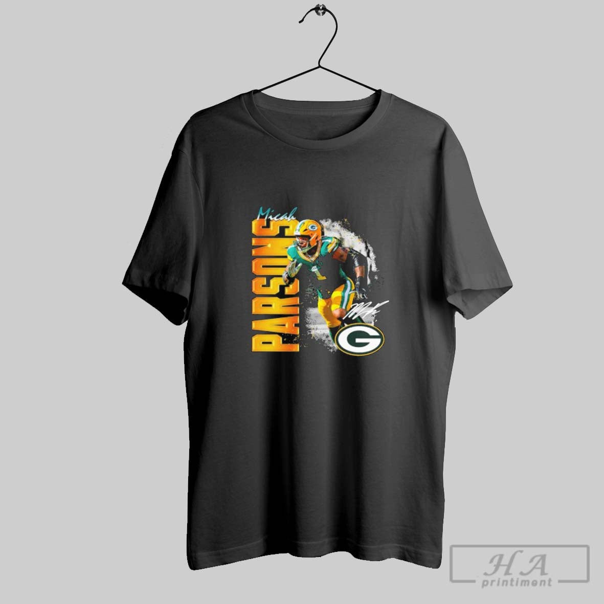 Micah Parsons Green Bay Packers Wordmark TShirt Elegant Gift
