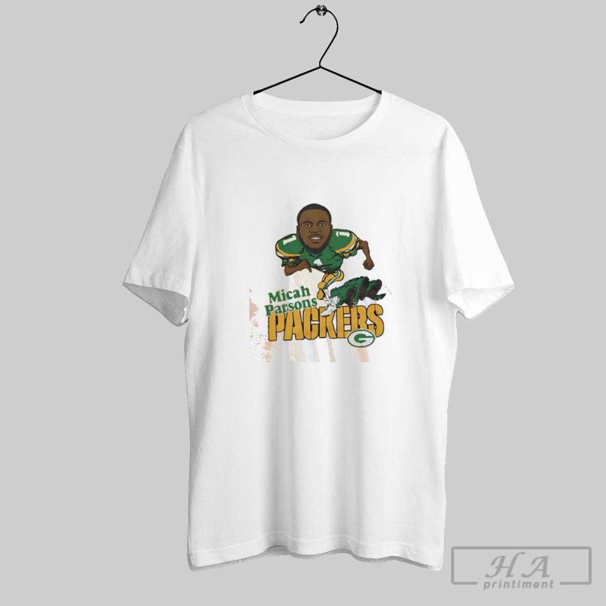Micah Parsons Green Bay Packers Caricature Hoodie Unique Merch