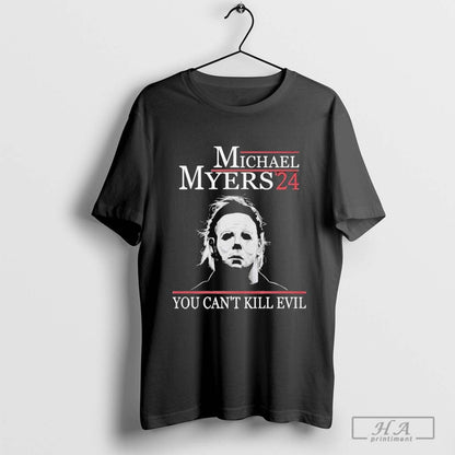 Michael Myers 24 You Cant Kill Evil Tee Vintage Style