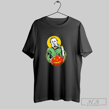 Michael Myers Pumpkin Halloween Shirt Elegant Outfit