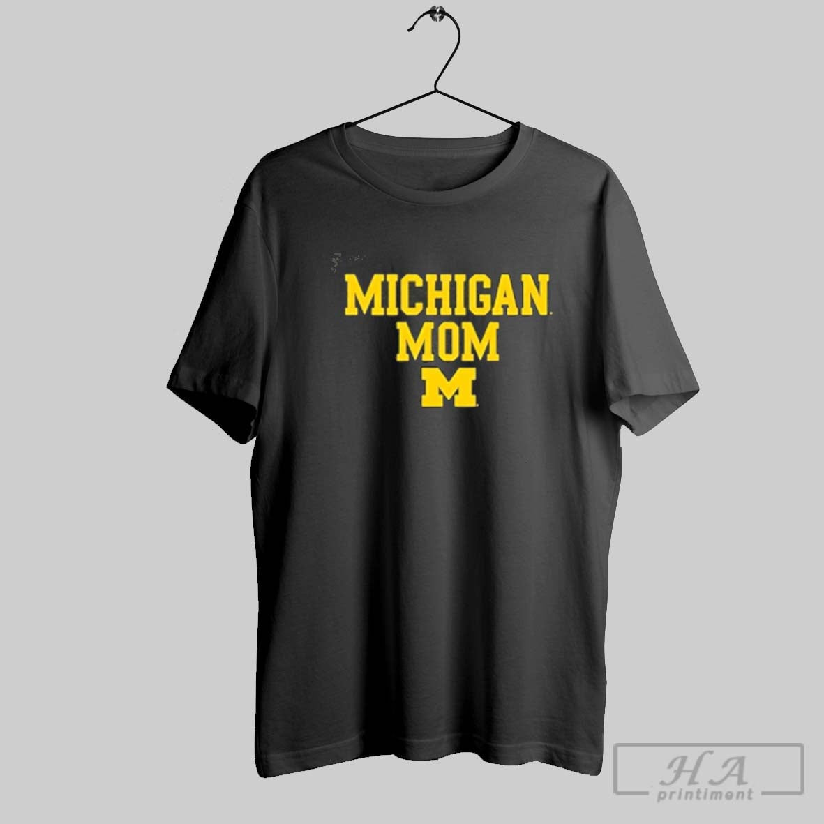 Michigan Wolverines Michigan Mom Tee Authentic Design