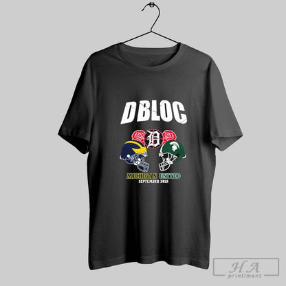 Michigan Wolverines Michigan State Spartans D Bloc Michigan United