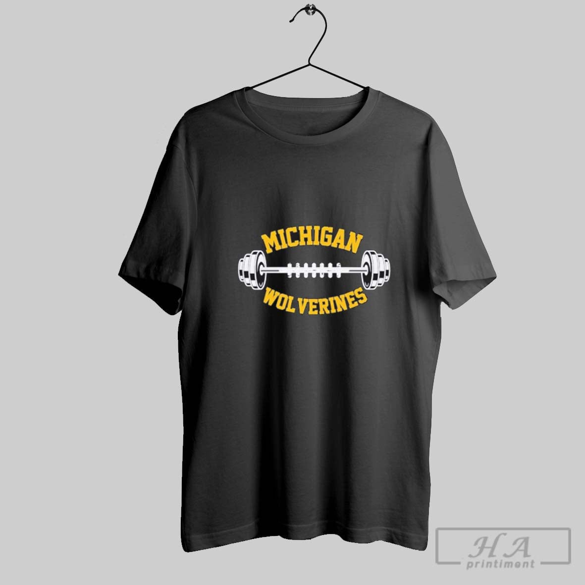Michigan Wolverines Strength Sweatshirt Modern Merch