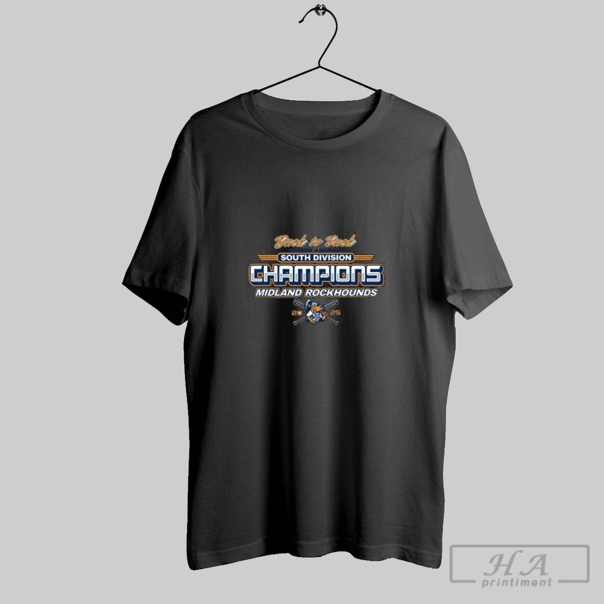 Midland Rockhounds 2025 Texas League South Division Champions Shirt