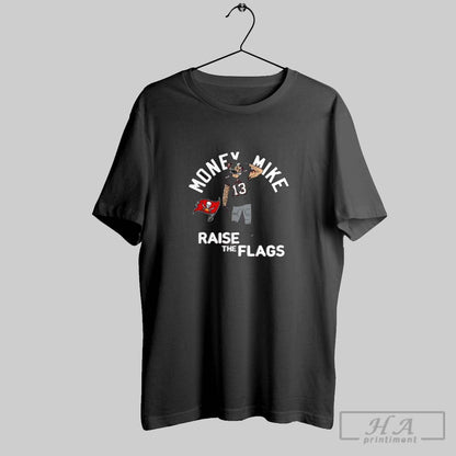 Mike Evans Raise Flags Player Tampa Bay Buccaneers TShirt Retro Look
