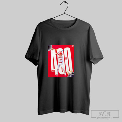 Mike Trout 400 Home Runs Hoodie Designer Style