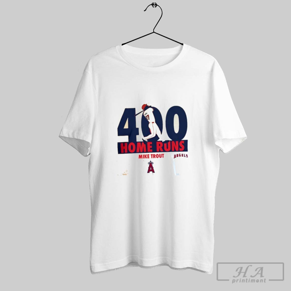 Mike Trout Los Angeles Angels Mlb 400 Career Home Runs 2025