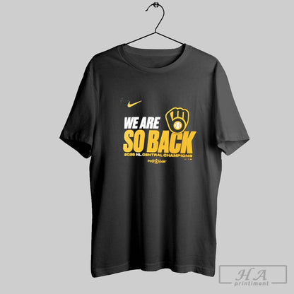Milwaukee Brewers 2025 Nl Central Division Champions We Are So Back
