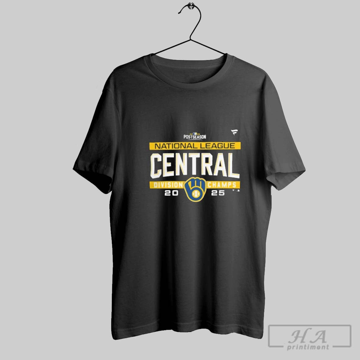 Milwaukee Brewers Mlb 2025 Nl Central Division Title Postseason