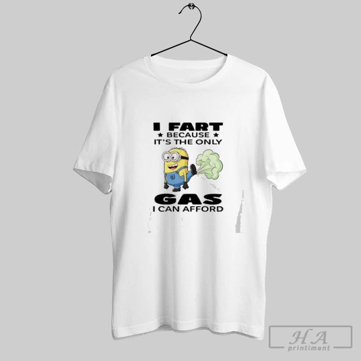 Minion I Fart Because Its Only Gas I Can Afford Tank Top Retro Merch
