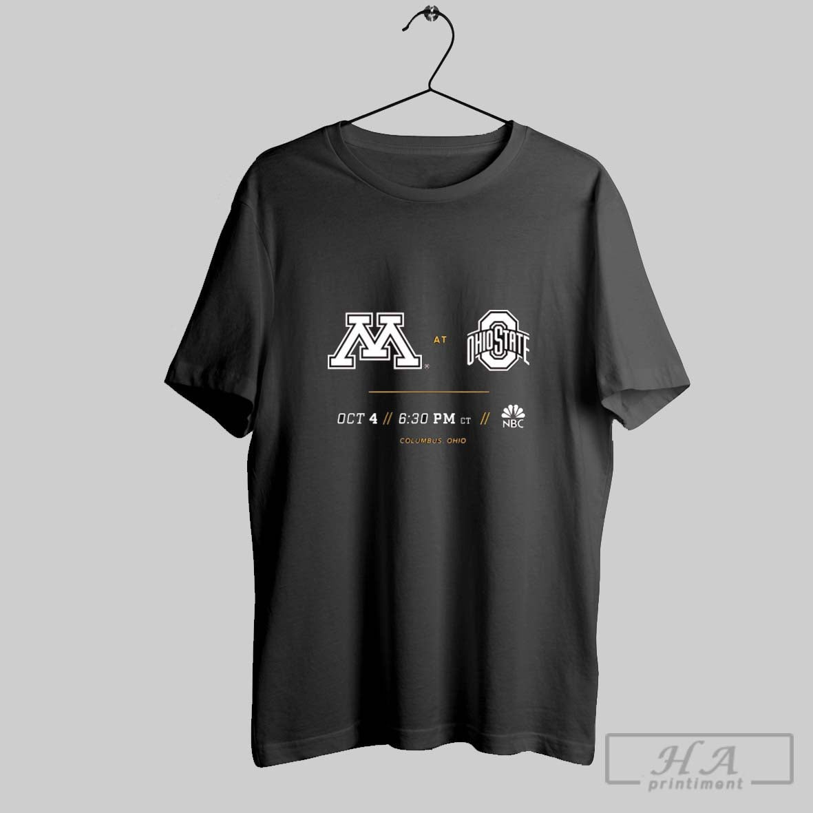 Minnesota Gophers Vs Ohio State October 4 2025 Columbus Ohio Tank Top
