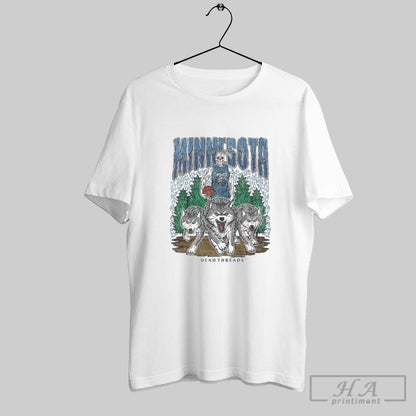 Minnesota Timberwolves Dead Threads Skeleton Shirt Elegant Style