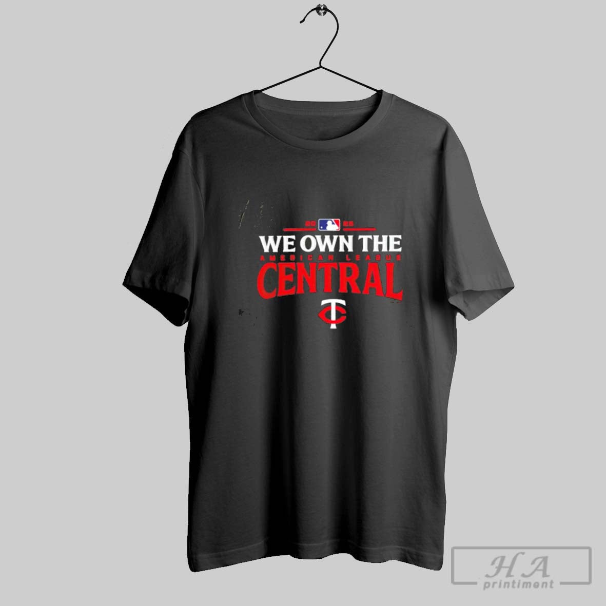 Minnesota Twins We Own Central 2025 Mlb Division Champions Sweatshirt