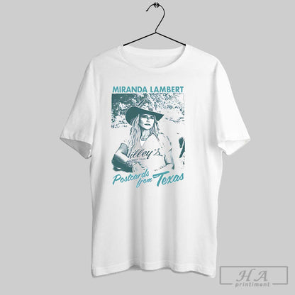Miranda Lambert Postcards From Texas Shirt Authentic Design
