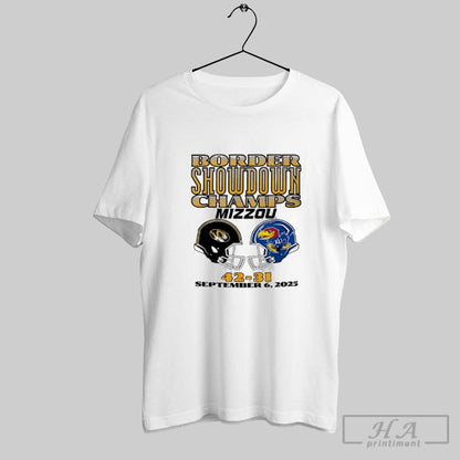 Missouri Tigers Vs Kansas University Football Border Showdown Champs