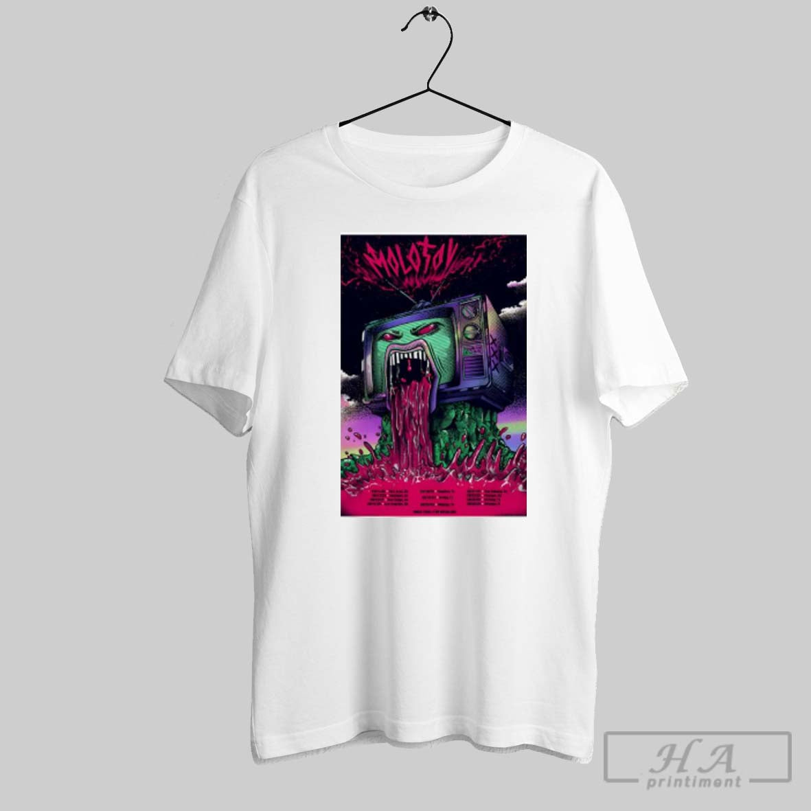 Molotov Tour September 2025 Poster Sweatshirt Classic Collection