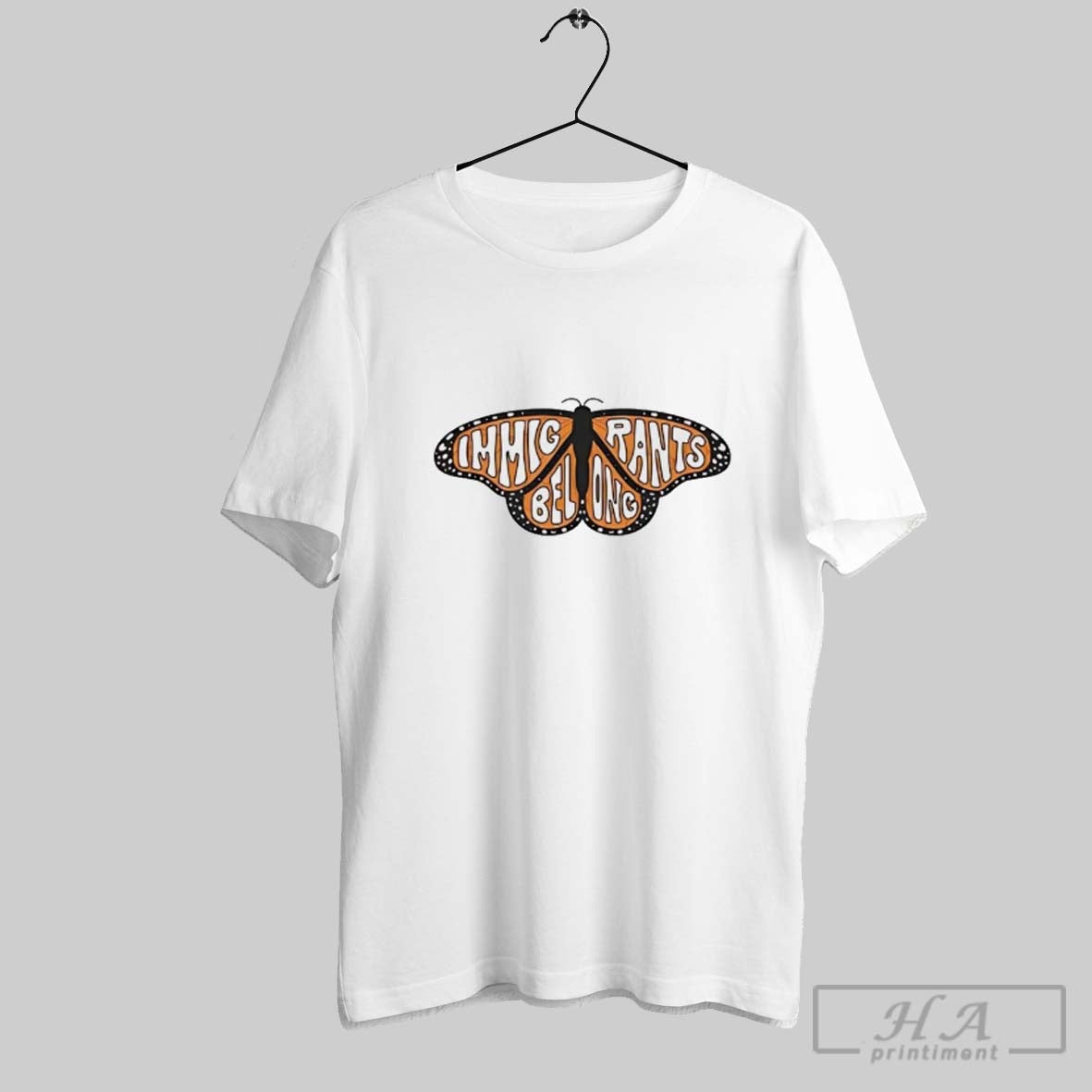 Monarch Butterfly Immigrants Belong Long Sleeve Unique Look