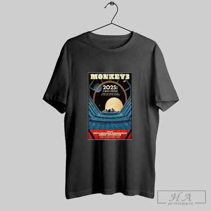 Monkey3 Luzern Switzerland Concert Dec 12 13 2025 TShirt Authentic Art