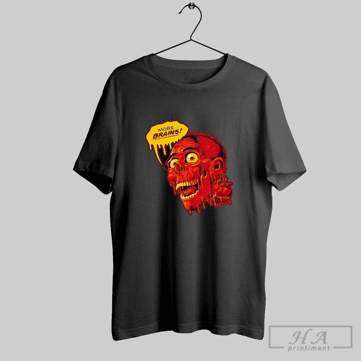 More Brains Return Living Dead Baseball Halloween Sweatshirt Modern