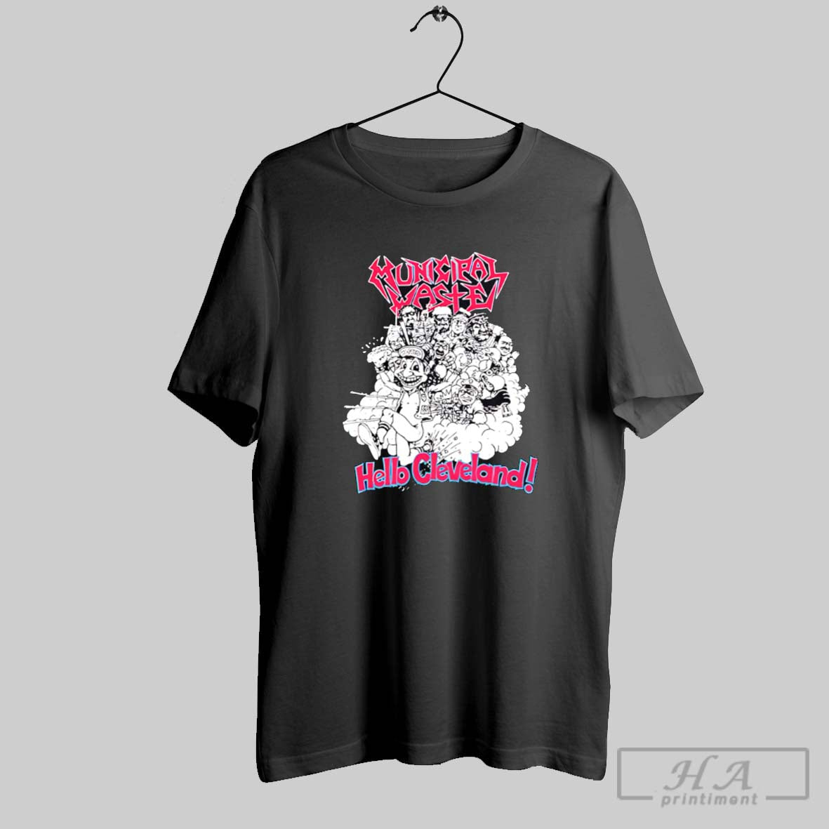 Municipal Waste Hello Cleveland Shirt Elegant Merch