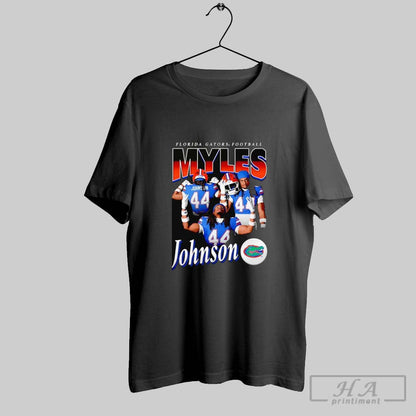 Myles Johnson 90S Triple Player Florida Gators Football Long Sleeve