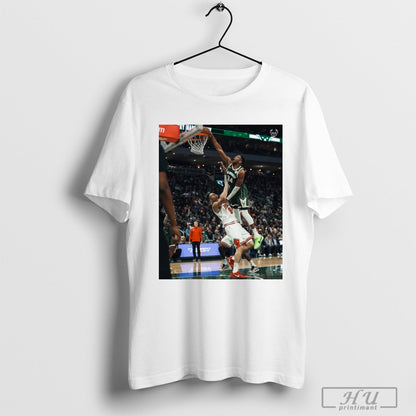 Nba Giannis Antetokounmpo Milwaukee Bucks Frame It Poster Hoodie