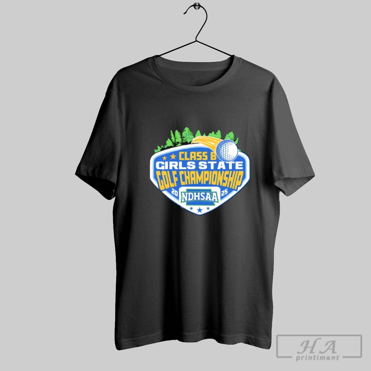 Ndhsaa Class B State Golf Championship 2025 Tank Top Authentic Merch